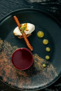 cheesecake de naranja (v)